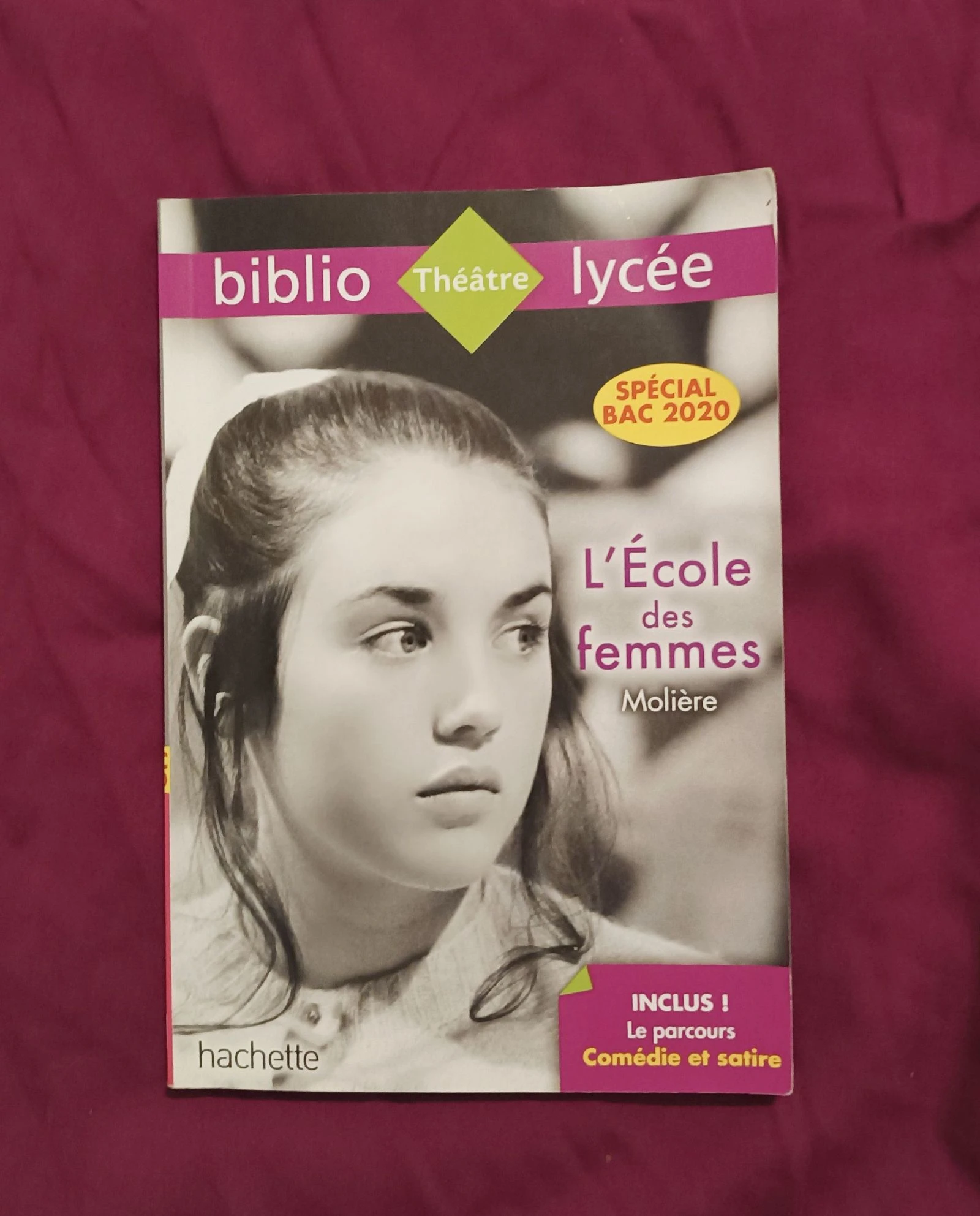 Livre l'école des femmes 